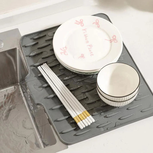 Silicone Dish Drying Mat | Foldable, Heat Resistant & Eco-Friendly