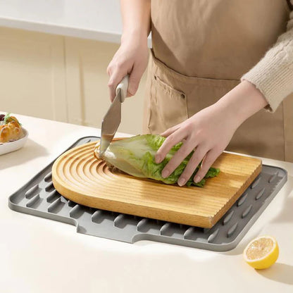 Silicone Dish Drying Mat | Foldable, Heat Resistant & Eco-Friendly